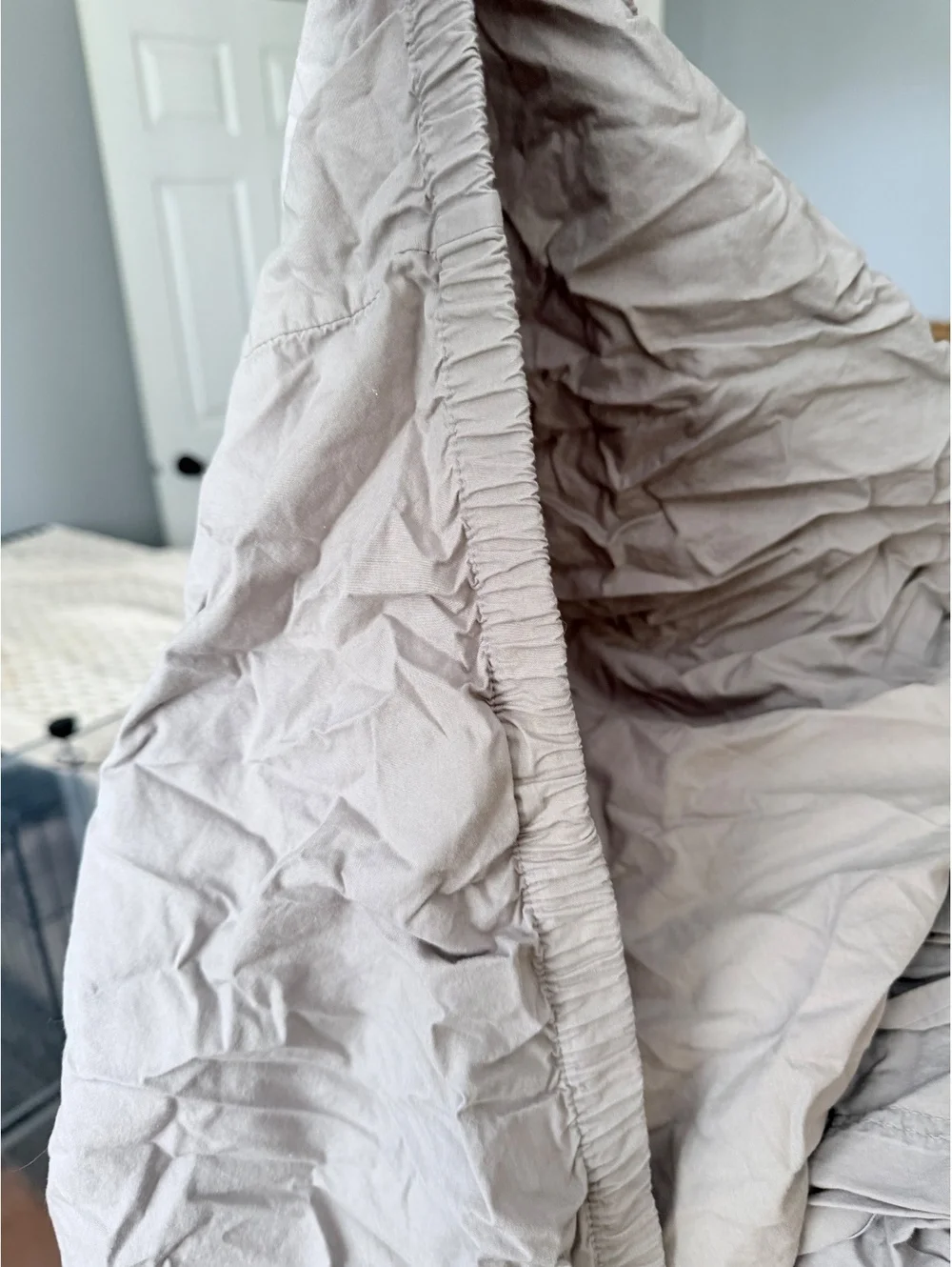 Sonoma Goods For Life Gray Queen 100% Cotton 4 Pieces Set